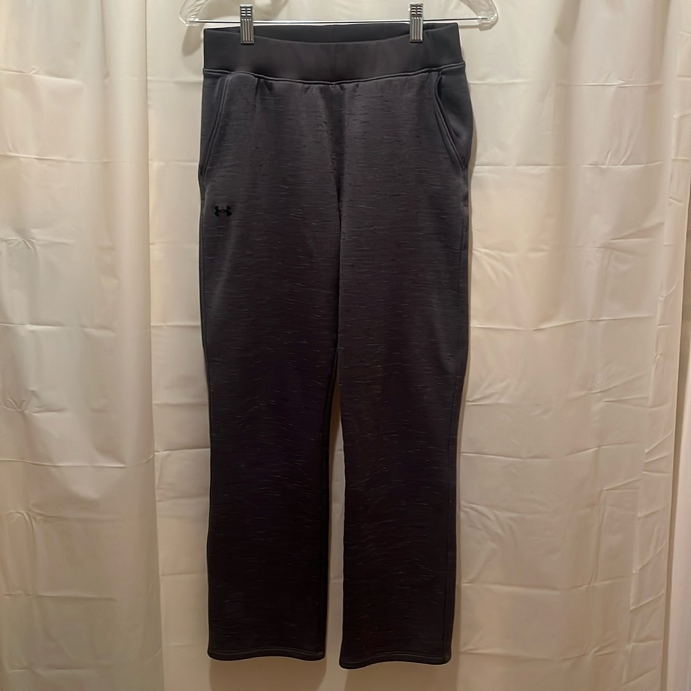 Under Armour gray athletic pants. Loose fit.